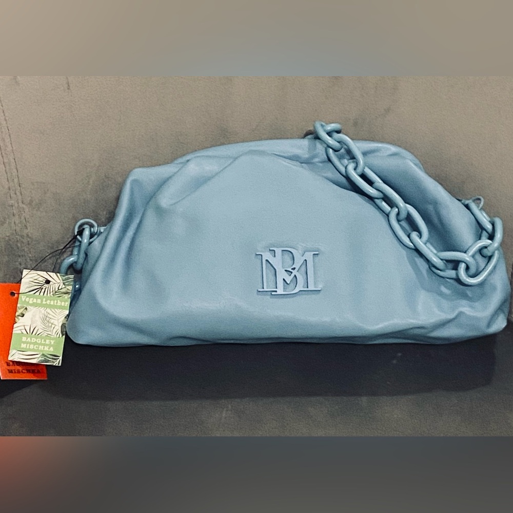 Badgely Mischka Blue Doctor Bag